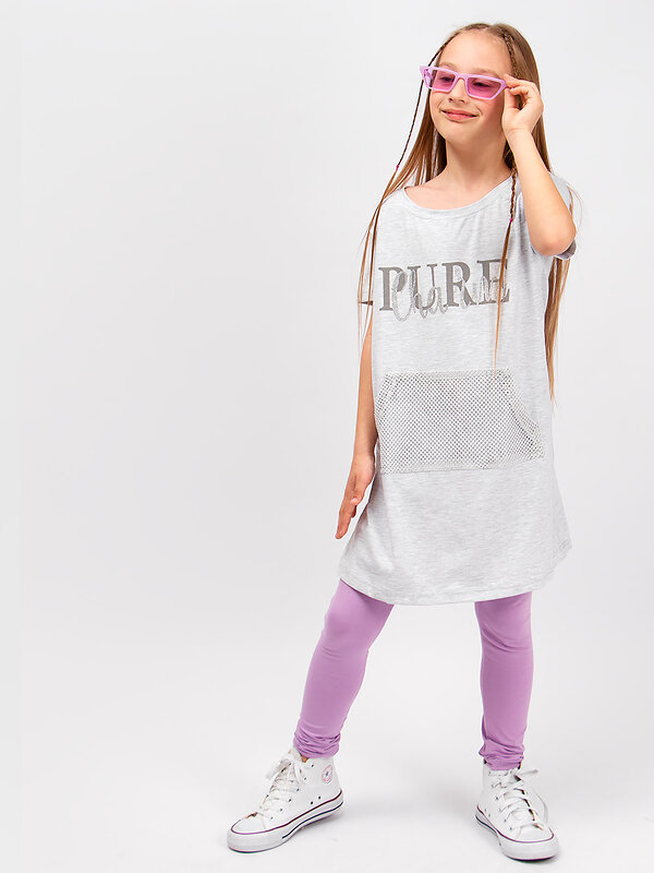 Bonito Туника 587146 OP1399 серый меланж