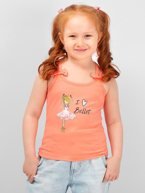 Bonito Майка 587154 BK1592M персиковый