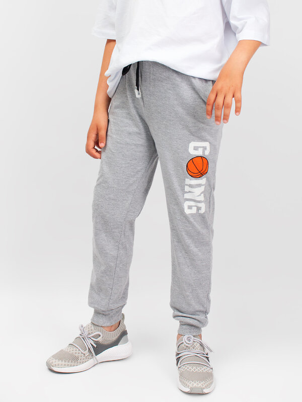 Bonito Брюки 587160 BK1445B серый меланж