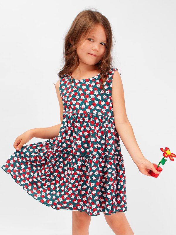 Bonito Сарафан 587164 BK1749P изумрудный