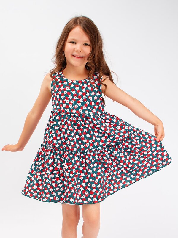 Bonito Сарафан 587164 BK1749P изумрудный