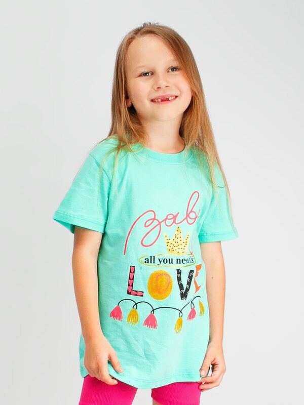 Bonito Футболка 587180 BK0002D-2 мятный-оранжевый