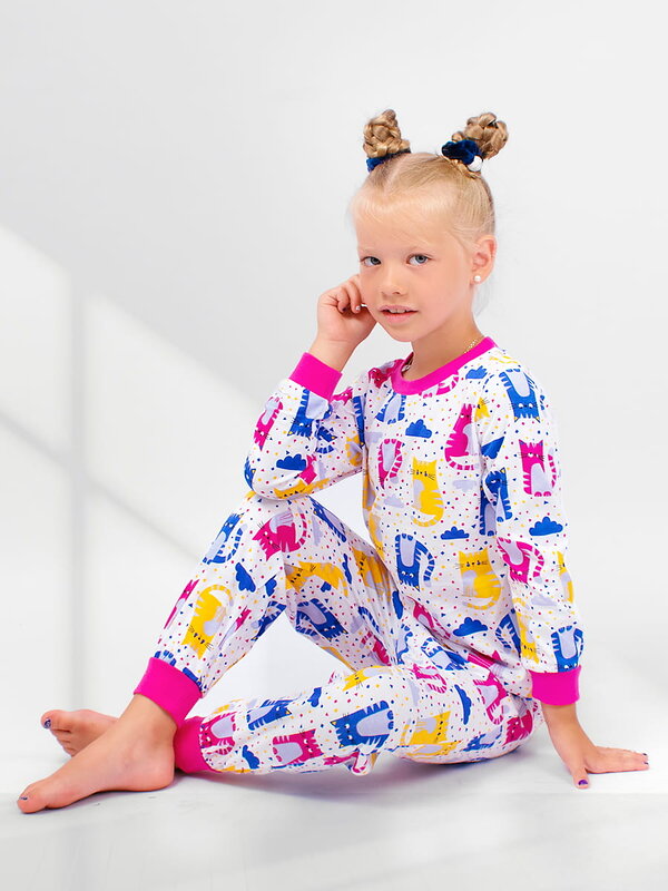 Bonito Пижама 587189 BK3010PJ белый