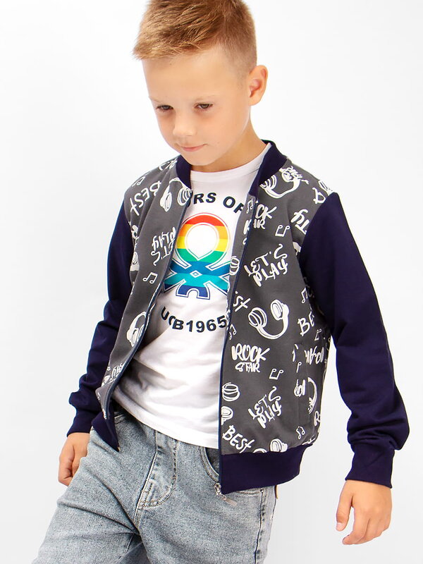 Bonito Бомбер 587197 BK1285B графитовый