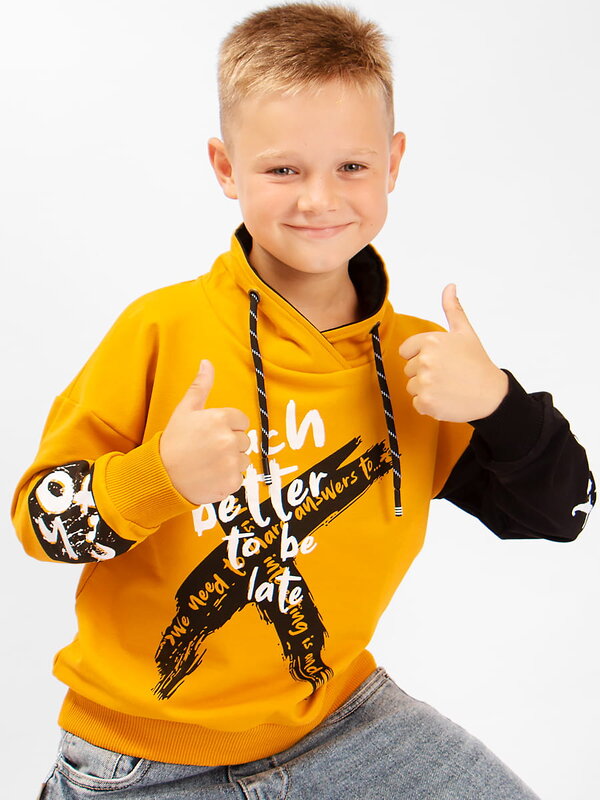 Bonito Толстовка 587207 OP1744 горчичный