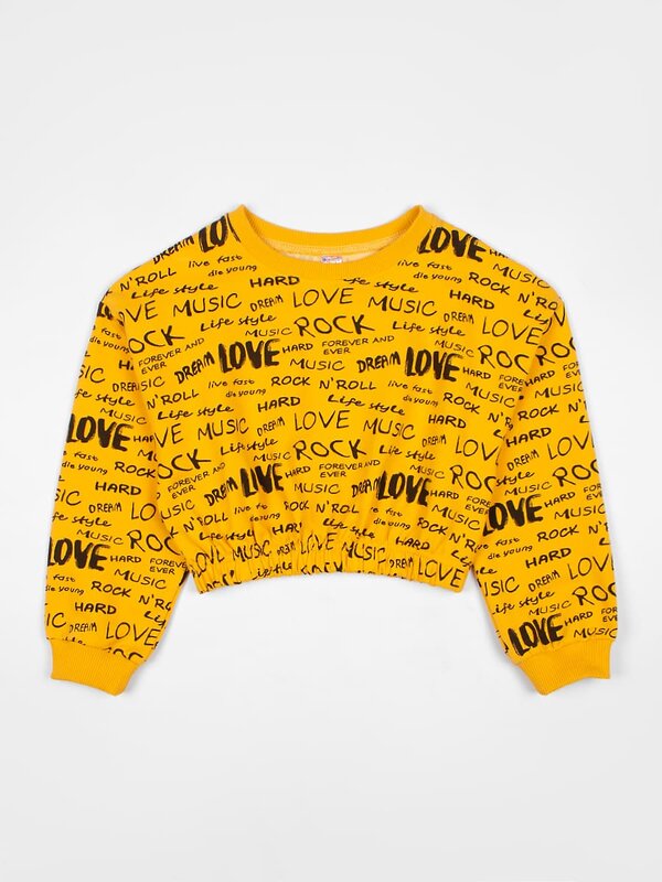 Bonito Свитшот 587210 OP1246 желтый