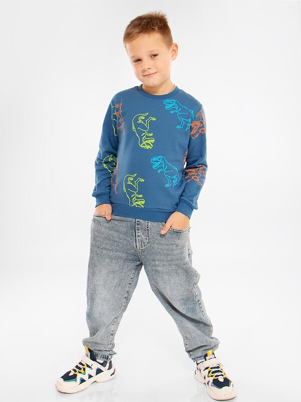 Bonito Джемпер 587225 BK1518T джинсовый