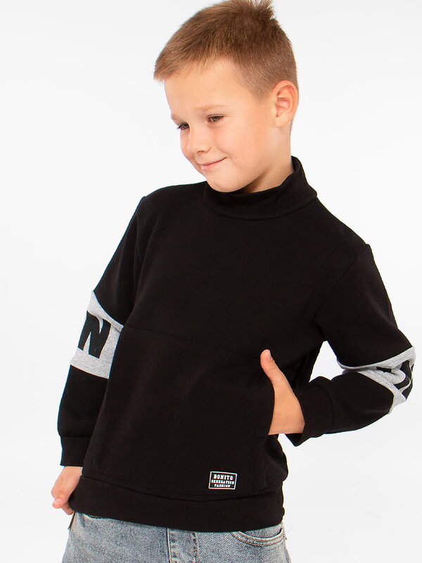 Bonito Толстовка 587236 BK1515T черный