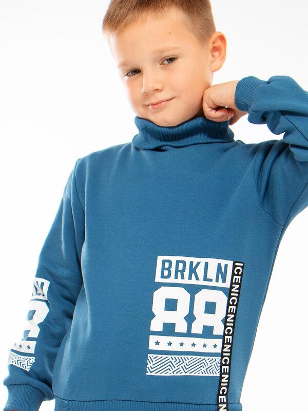 Bonito Толстовка 587240 BK1514T джинсовый