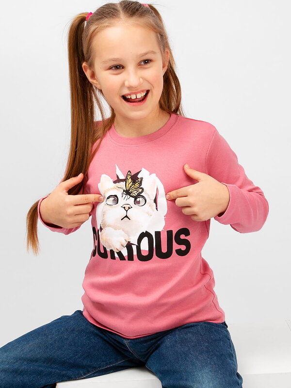 Bonito Лонгслив 587270 BK0467D темно-розовый