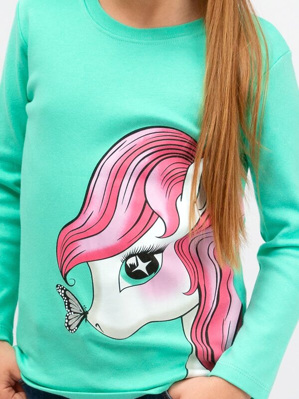 Bonito Лонгслив 587274 BK0467D мятный