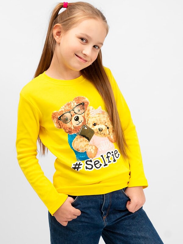 Bonito Лонгслив 587276 BK0467D желтый