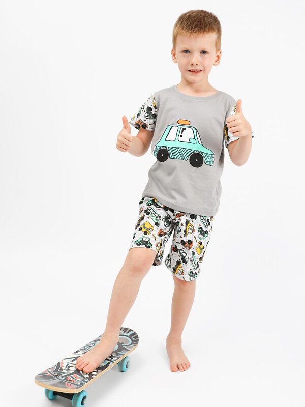 Bonito Пижама 587308 SS6124 серый