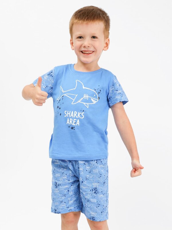 Bonito Пижама 587309 SS6124 голубой