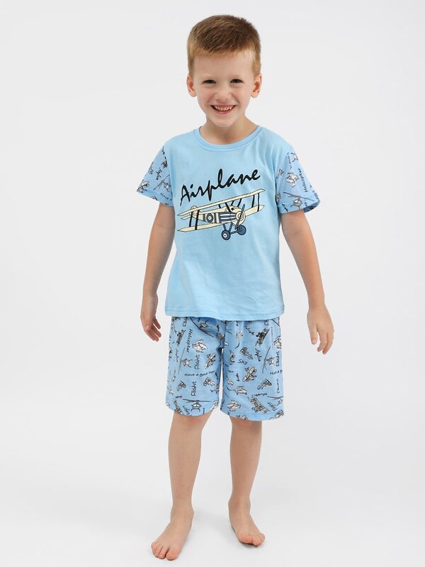 Bonito Пижама 587311 SS6124 светло-голубой