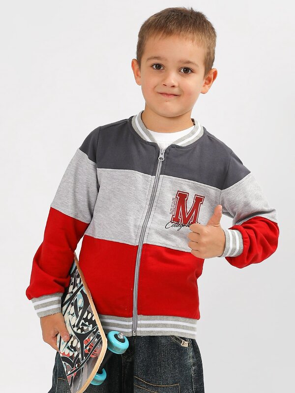 Bonito Бомбер 587314 BK1722B темно-серый