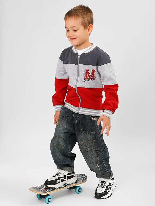 Bonito Бомбер 587314 BK1722B темно-серый