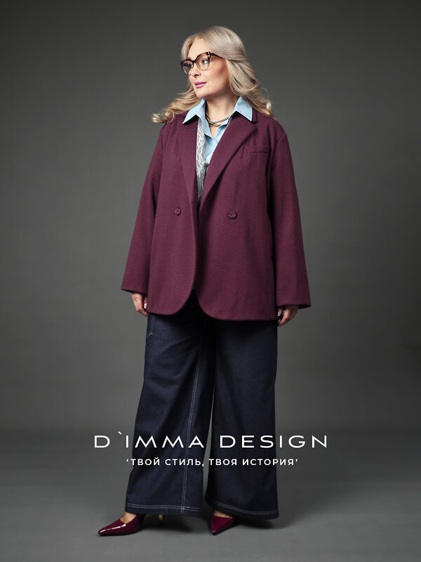DIMMA Жакет 587328 2665 Винный