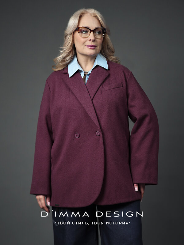 DIMMA Жакет 587328 2665 Винный