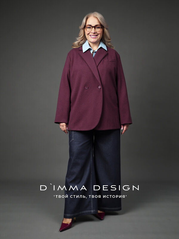 DIMMA Жакет 587328 2665 Винный