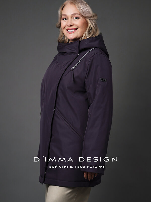 DIMMA Куртка 587329 2666 Баклажановый