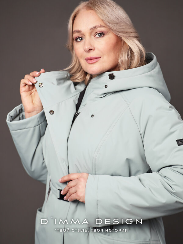 DIMMA Пальто 587344 2669 Ментоловый