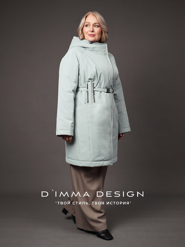 DIMMA Пальто 587344 2669 Ментоловый