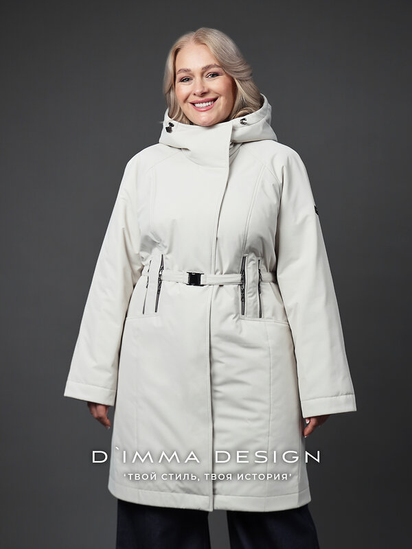 DIMMA Пальто 587342 2669 Слоновая кость