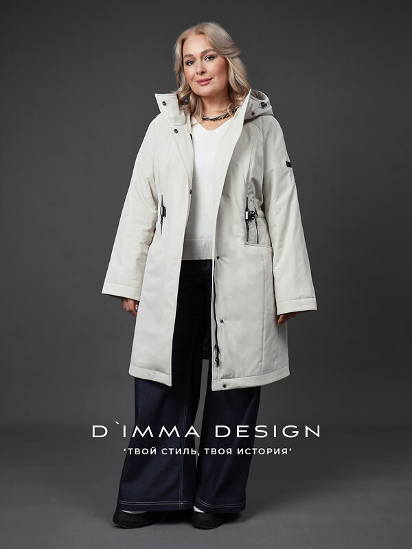DIMMA Пальто 587342 2669 Слоновая кость