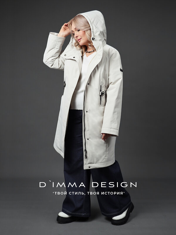 DIMMA Пальто 587342 2669 Слоновая кость