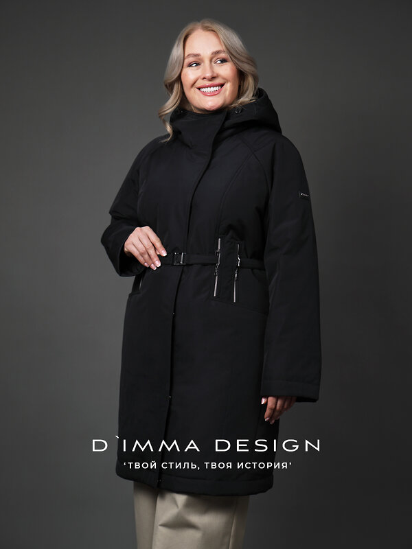 DIMMA Пальто 587345 2669 Черный