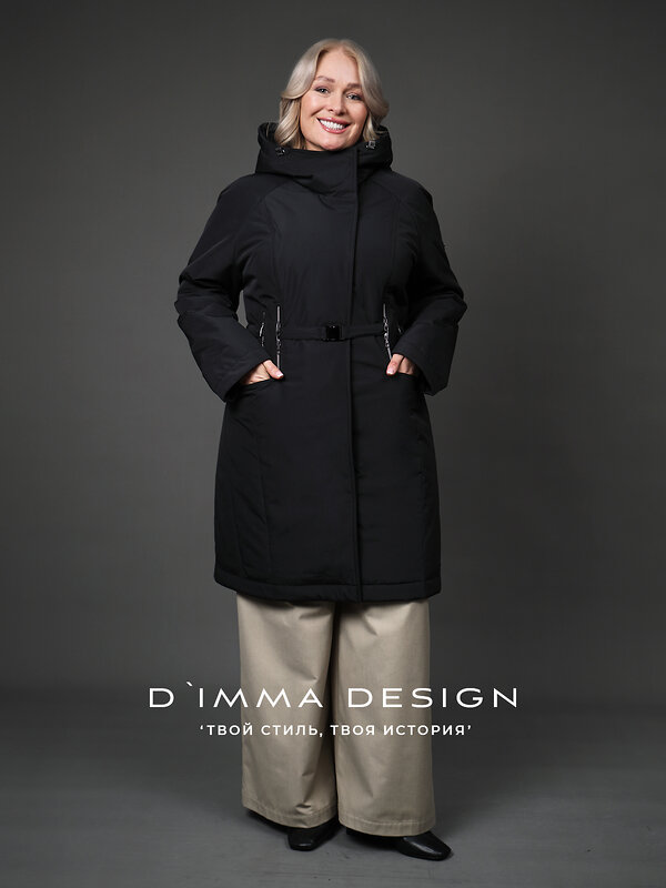 DIMMA Пальто 587345 2669 Черный