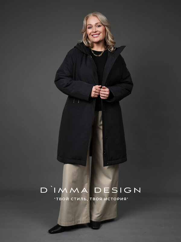 DIMMA Пальто 587345 2669 Черный