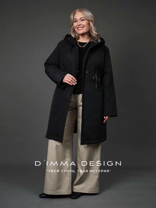 DIMMA Пальто 587345 2669 Черный