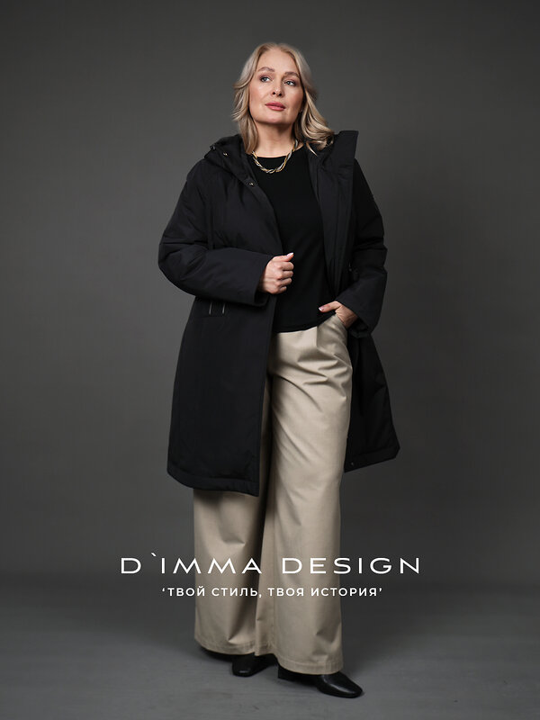 DIMMA Пальто 587345 2669 Черный