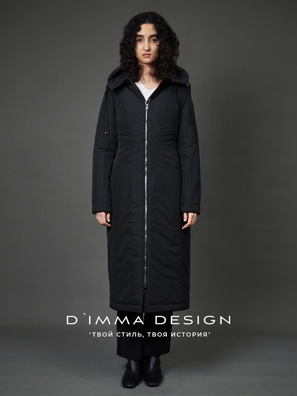 DIMMA Пальто 587346 2670 Черный