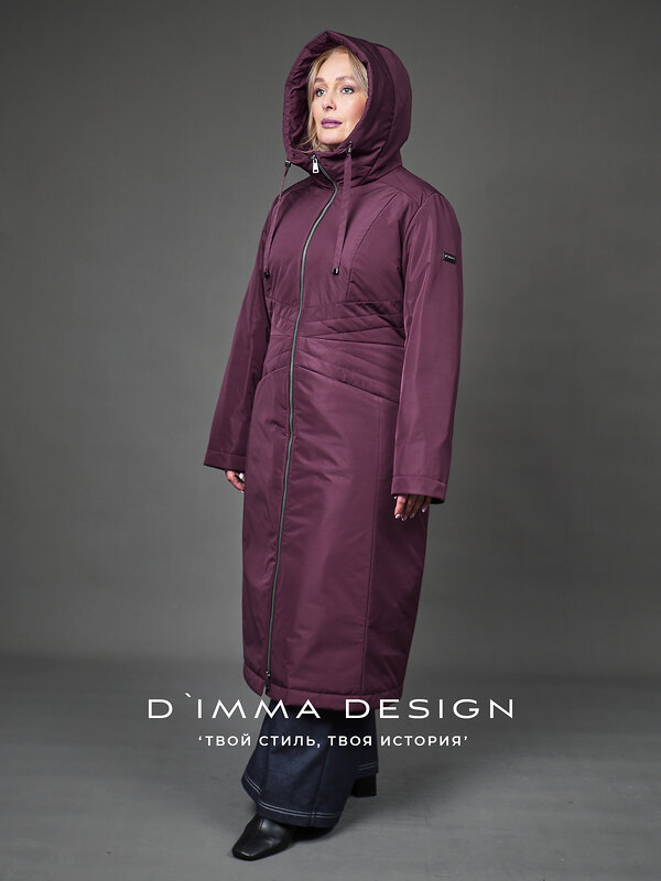 DIMMA Пальто 587347 2670 Бордовый