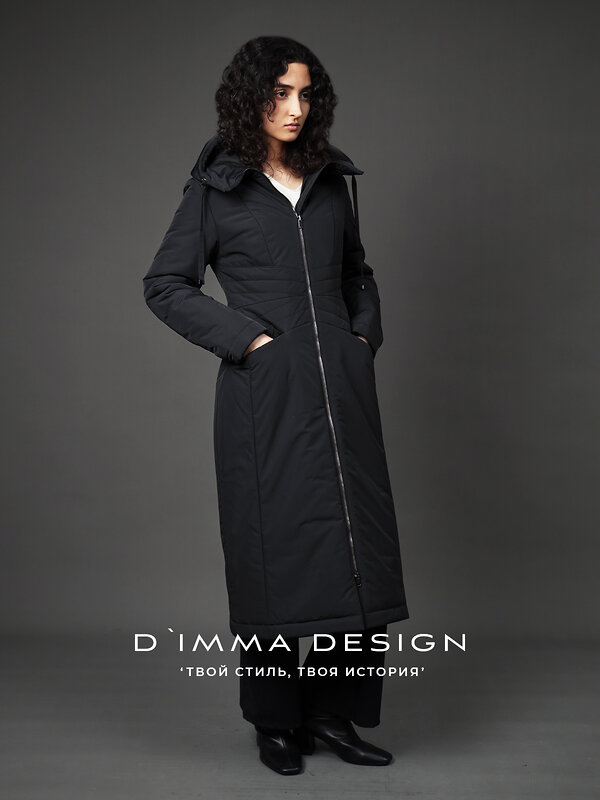DIMMA Пальто 587346 2670 Черный