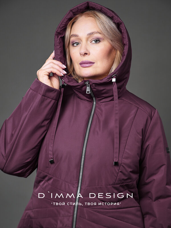 DIMMA Пальто 587347 2670 Бордовый