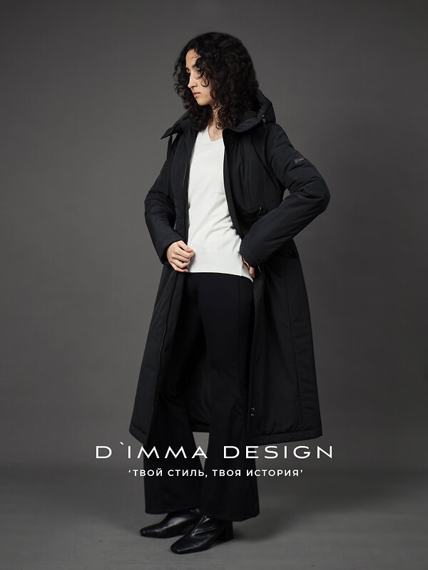DIMMA Пальто 587346 2670 Черный