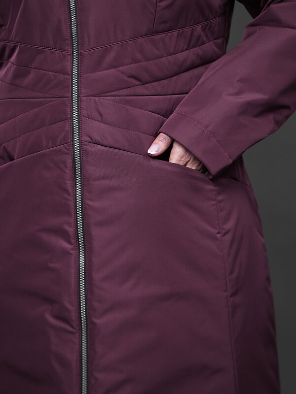 DIMMA Пальто 587347 2670 Бордовый