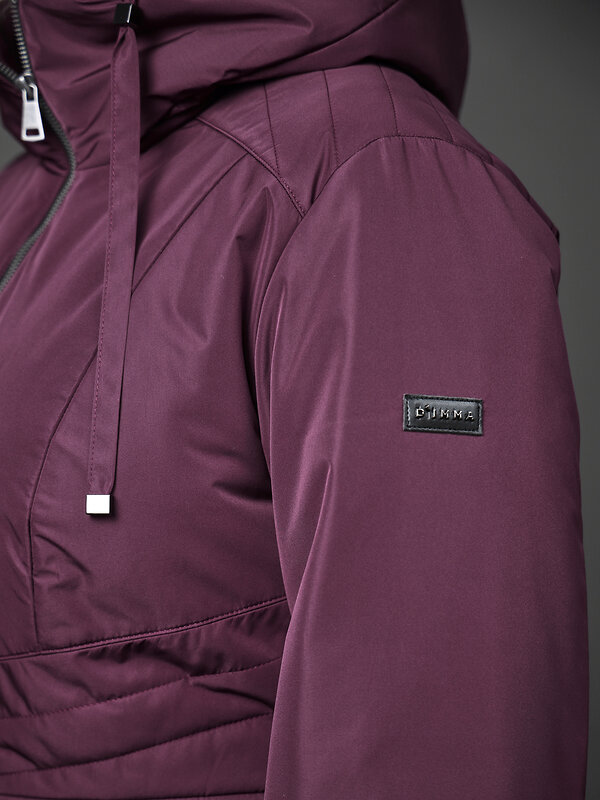 DIMMA Пальто 587347 2670 Бордовый