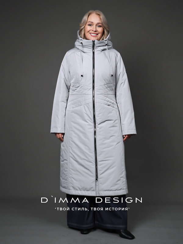 DIMMA Пальто 587348 2670 Светло-серый