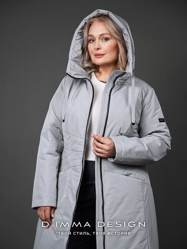 DIMMA Пальто 587348 2670 Светло-серый