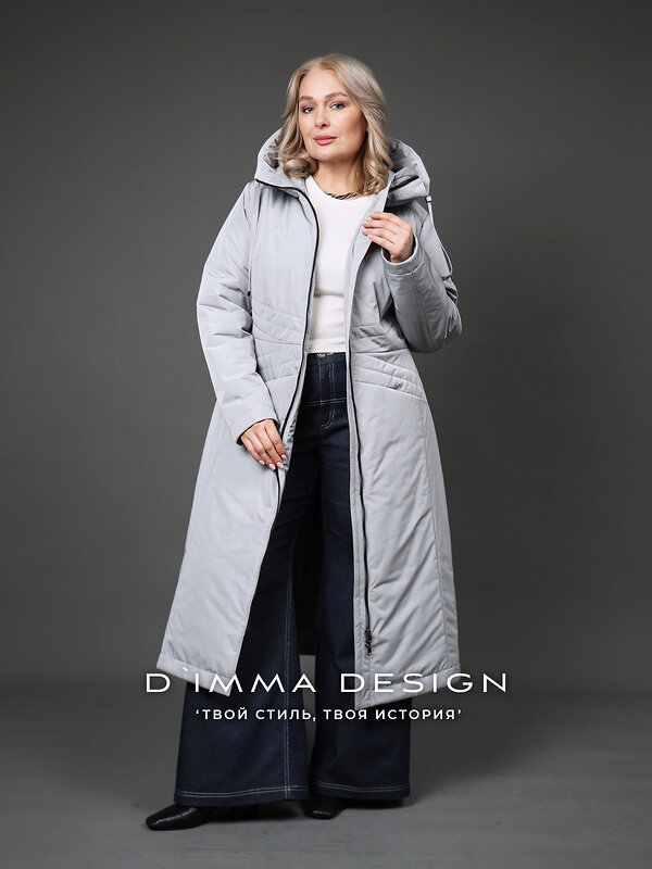 DIMMA Пальто 587348 2670 Светло-серый