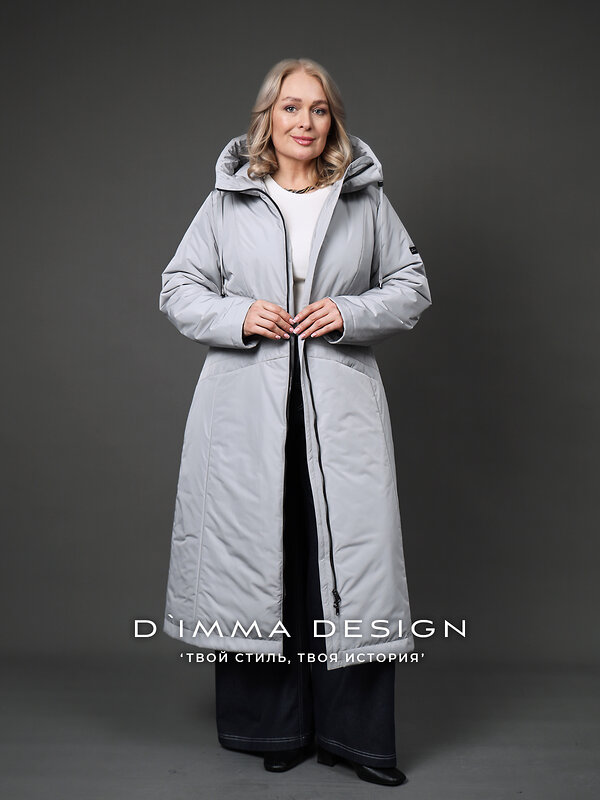 DIMMA Пальто 587348 2670 Светло-серый