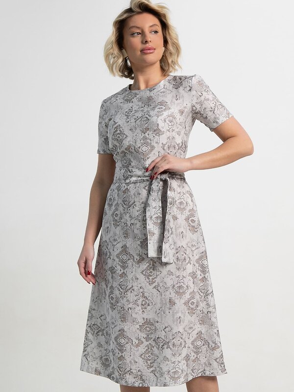 LT Collection Платье 587356 П15116-10М серый