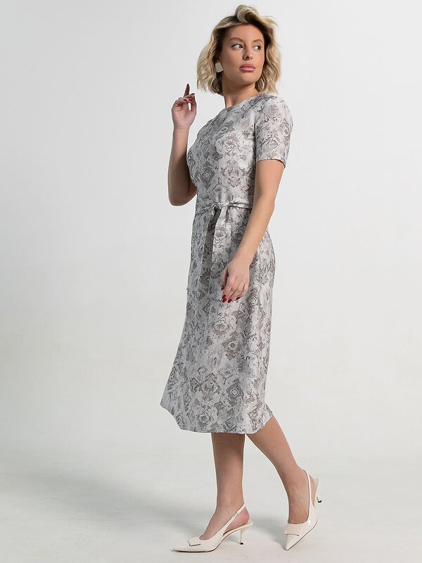 LT Collection Платье 587356 П15116-10М серый