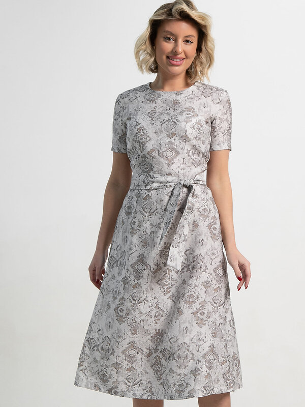 LT Collection Платье 587356 П15116-10М серый