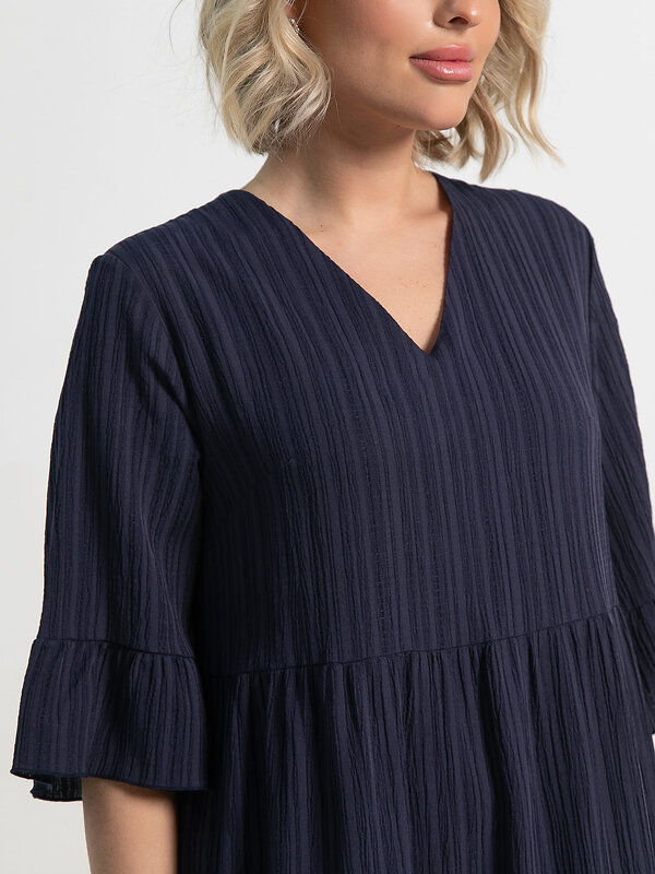 LT Collection Платье 587360 П15387-8М темно-синий